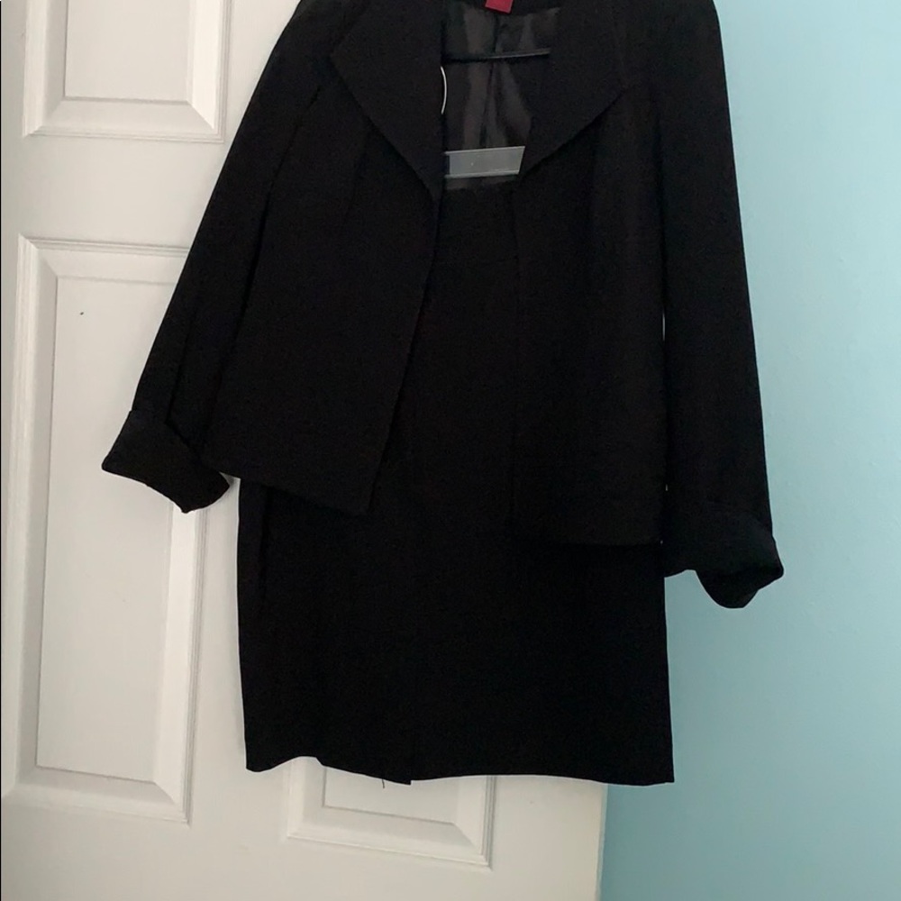 Black skirt suit